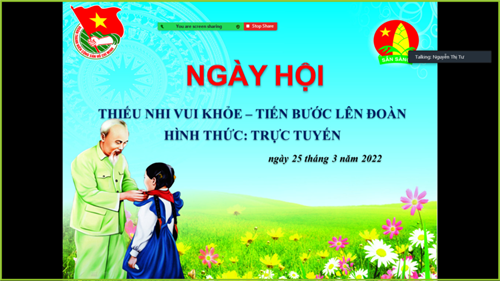 Lớp 5c chào mừng 91 năm ngày thành đoàn tncs hcm 26/3/1931 – 26/3/2022
